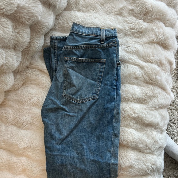 Reformation High Rise Blue Jeans - Picture 2 of 6